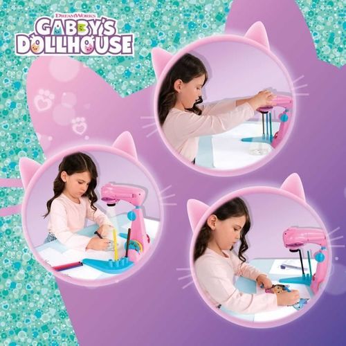 Projecteur De Dessins - Gabby Et La Maison Magique - Accessoires Inclus - Modèles Variés