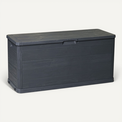 Coffre De Rangement 280 Litres -116,5 X 55,6 Cm - Gris