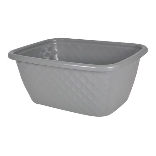 Bassine Ovale "diamant" 16l Taupe