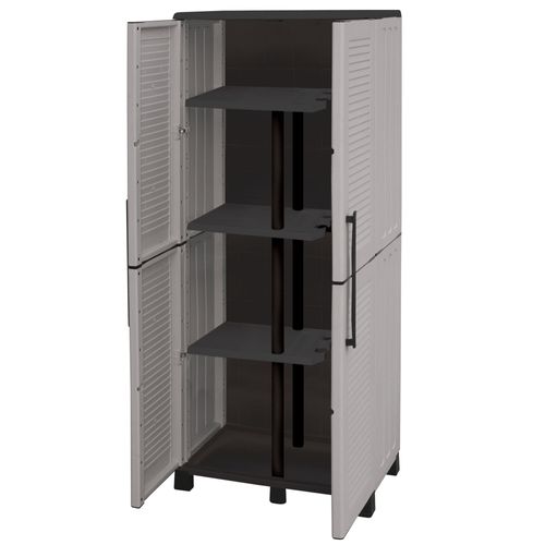 Armoire D'intérieur Et D'extérieur Porte-balai Savec Étagère Réglable - 169x68x37 Cms.