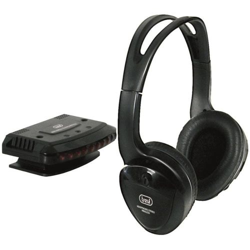 Casque TV Sans Fil Stéréo Trevi Frs 1240 Noir