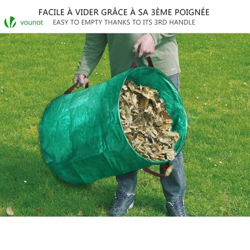 Sac De Jardin 272l Lot De 3 Sacs XXL