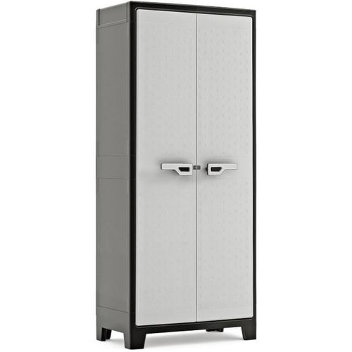 Armoire Haute Résine Titan 182 X 80 X 44 Cm - 5 Étagères Verrouillable