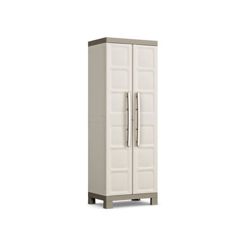 Keter Armoire Utilitaire Excellence - Beige Et Taupe - 65 X 45 X 182 Cm