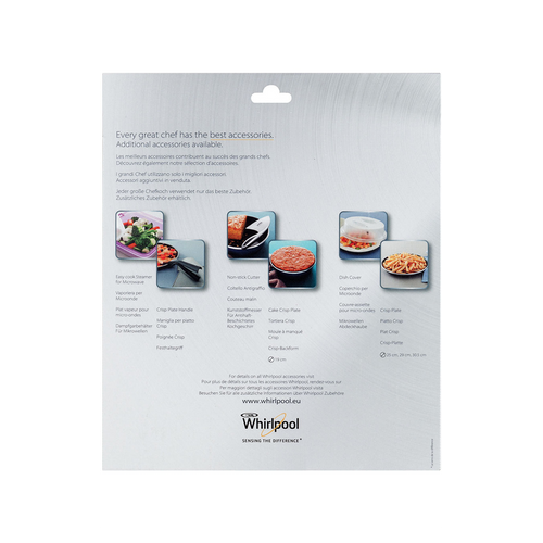 Plat Crisp Pour Micro Ondes Avm280/1 480131000082 Pour Micro-ondes
