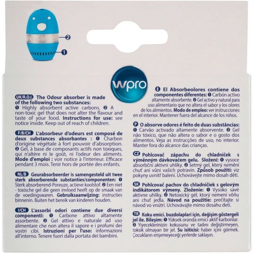 Absorbeur d'odeurs WPRO Spécial Réfrigérateur DEO 213 vue détaillée