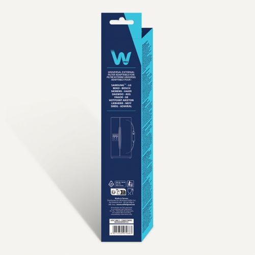 Filtre à eau réfrigérateur US WPRO USC100/1 universel vue de derrière
