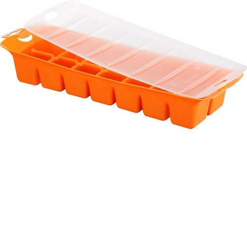 Bac à glacons avec couvercle WPRO ICM141