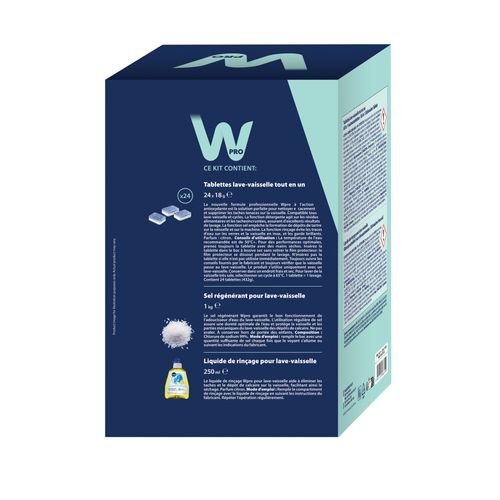 Starter Pack Lave-vaisselle WPRO DWC314/1 vue de derrière