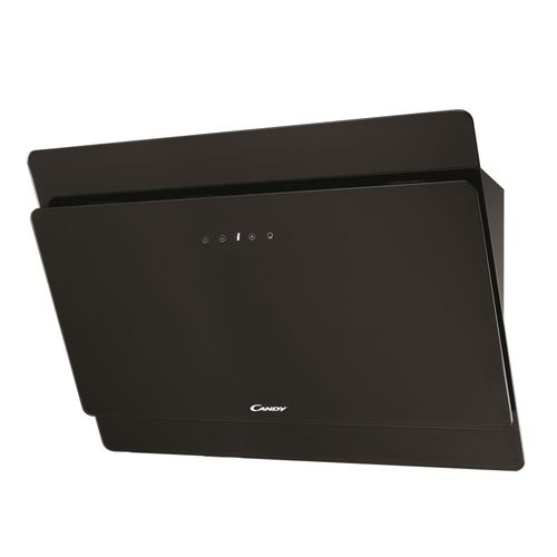 Hotte décorative CANDY CVMA90N 90cm noir vue de face