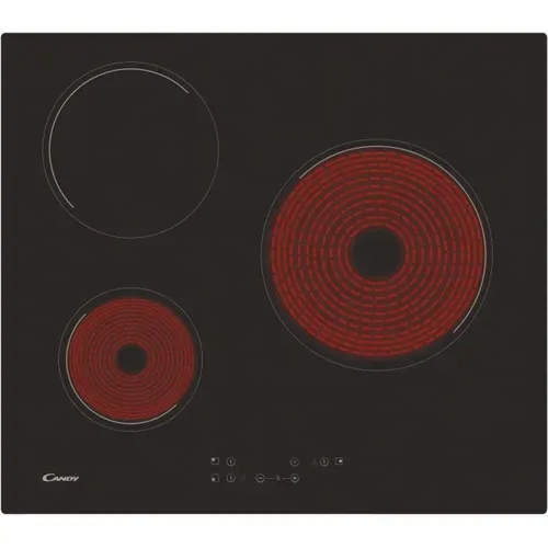 Plaque vitrocéramique 3 foyers - Ch63ct