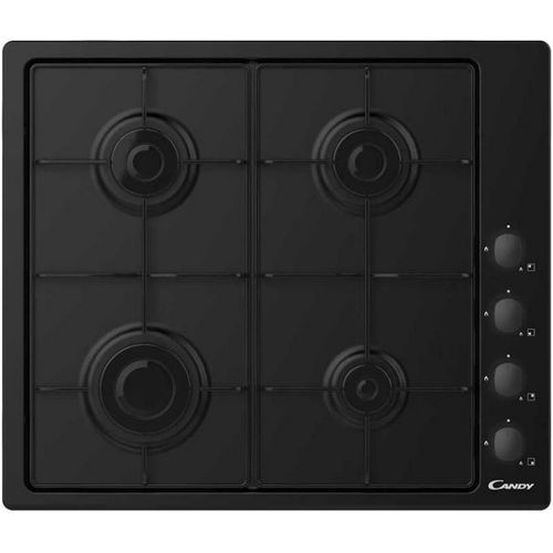 Table De Cuisson Gaz 60cm 4 Feux Noir - Chw6lbb