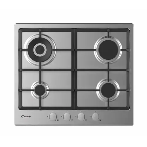 Plaque Gaz Encastrable Chg6br4wx Acier Inoxydable Gaz 4 Foyers