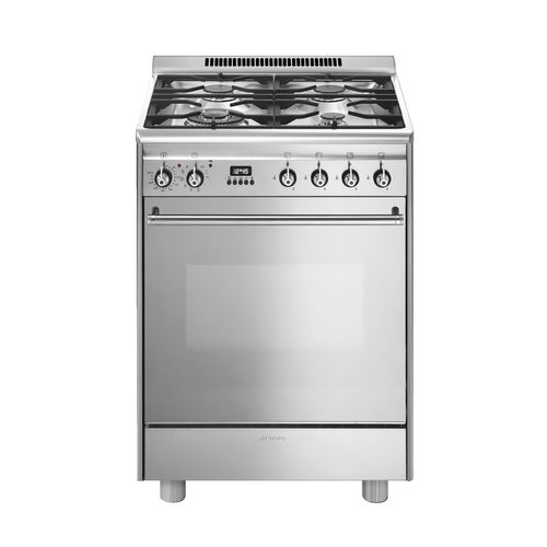 Piano de cuisson SMEG GP61X9 Classica 4 Foyers gaz vue de face