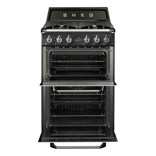 Piano de cuisson SMEG TR62BL 4 foyers Noir