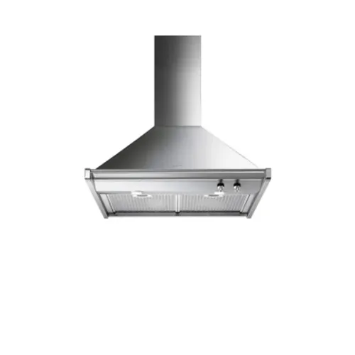 Hotte décorative SMEG KD70XE Classica vue 3/4
