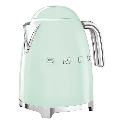 Bouilloire SMEG KLF03PGEU 1,7L Vert d'eau vue de profil