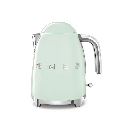 Bouilloire SMEG KLF03PGEU 1,7L Vert d'eau vue 3/4