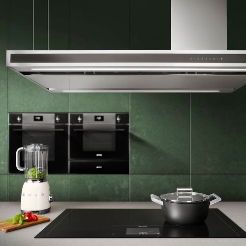 Hotte décorative SMEG KLTI12L4X vue d'ambiance 1