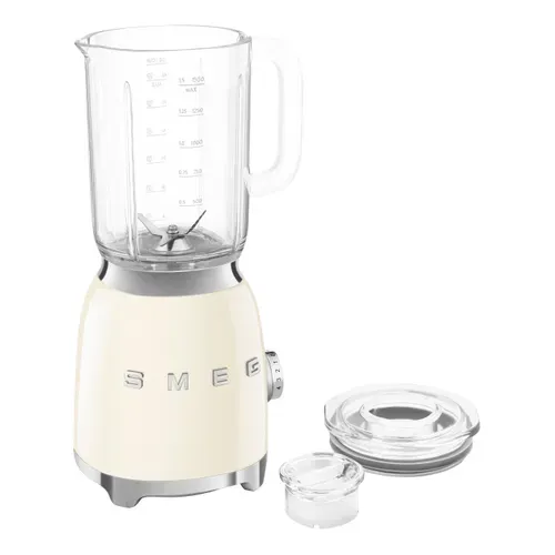 Blender SMEG BLF03CREU Crème vue accessoires