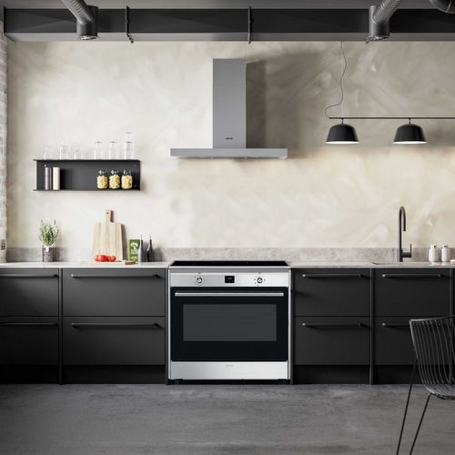 Piano de cuisson induction SMEG CG90CIXT 90 cm
