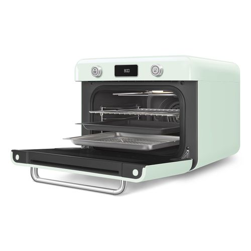 Mini Four Combiné Vapeur 1800w Vert D'eau Cof01pgeu