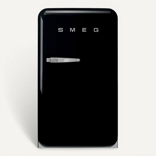 Réfrigérateur 1 porte SMEG FAB10HRBL6 135L noir vue de face