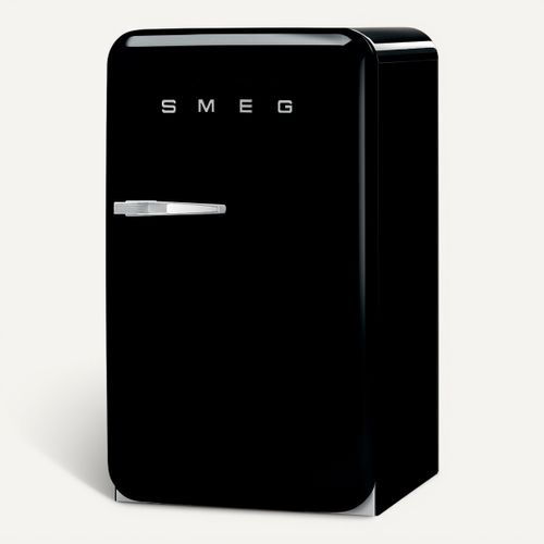Réfrigérateur 1 porte SMEG FAB10HRBL6 135L noir vue 3/4