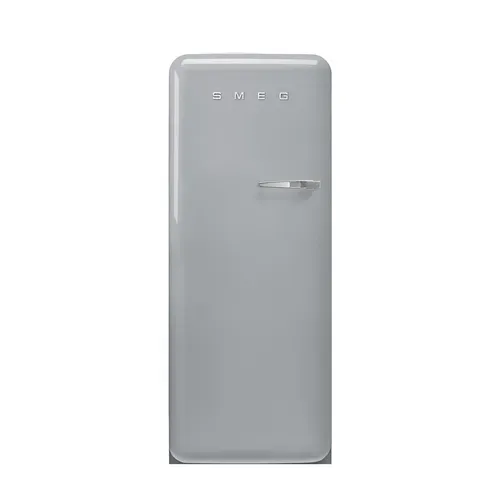 Réfrigérateur 1 porte SMEG FAB28LSV6 270L Gris métal vue de face