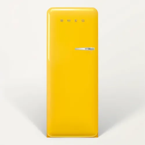 Réfrigérateur 1 porte SMEG FAB28LYW6 270L Jaune vue de face