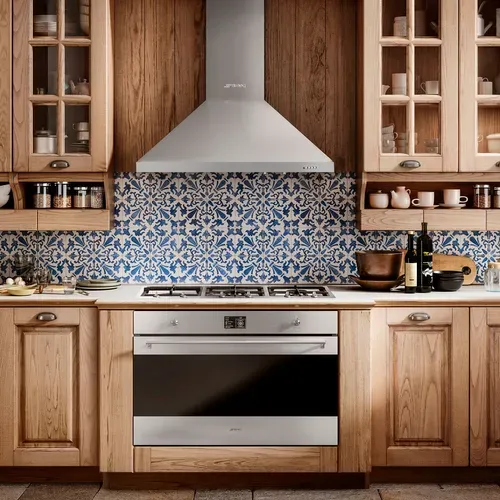 HOTTE DECORATION SMEG KDC91XE3 vue d'ambiance 1