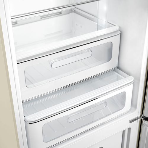 Combiné SMEG FAB32RCR6 331L Crème vue détaillée