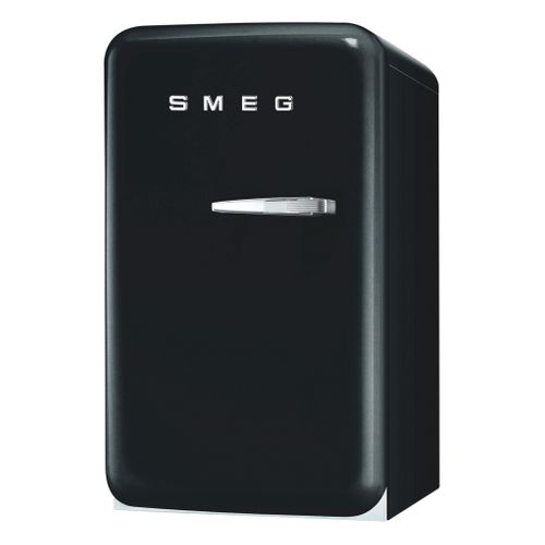 Réfrigérateur 1 porte SMEG FAB5LBL6 34L noir vue 3/4