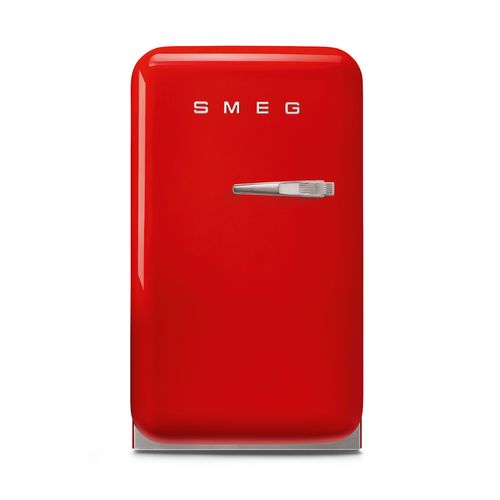Réfrigérateur 1 porte SMEG FAB5LRD6 34L rouge vue de face