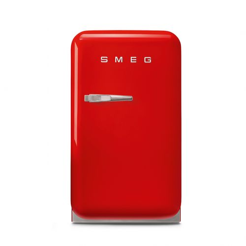 Réfrigérateur 1 porte SMEG FAB5RRD6 34L rouge vue de face
