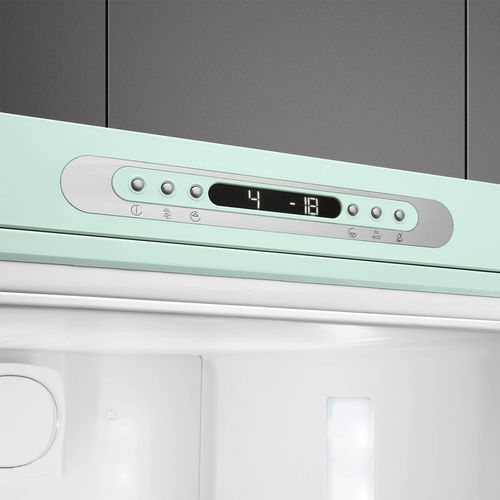 Combiné SMEG FAB32RPG6 331L Vert d'eau vue accessoires