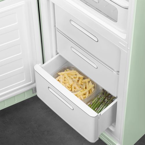 Combiné SMEG FAB32LPG6 331L Vert d'eau