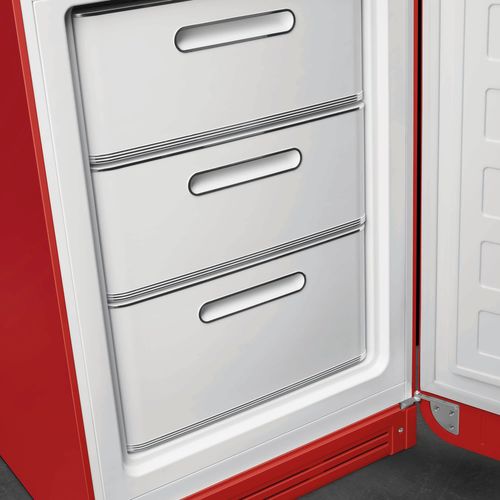 Combiné SMEG FAB32RRD6 331L Rouge vue accessoires