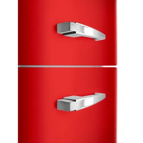 Combiné SMEG FAB32RRD6 331L Rouge vue détaillée