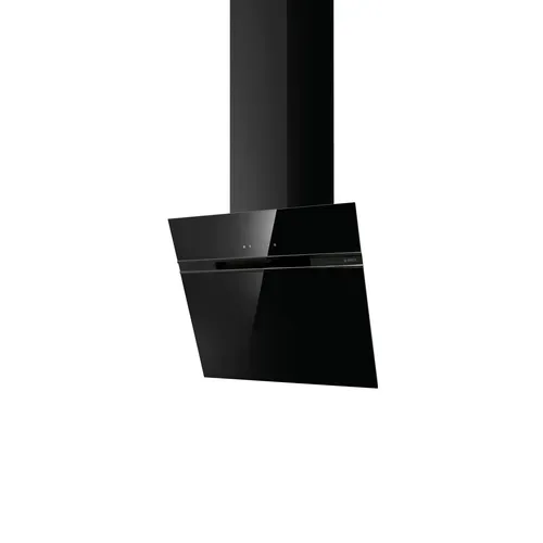 Hotte décorative ELICA STRIPE BLA/60/FBL 60cm noir vue de face