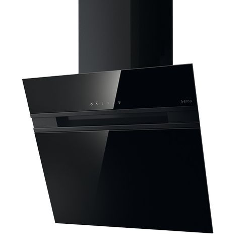Hotte décorative ELICA STRIPE BLA/60/FBL 60cm noir vue 3/4