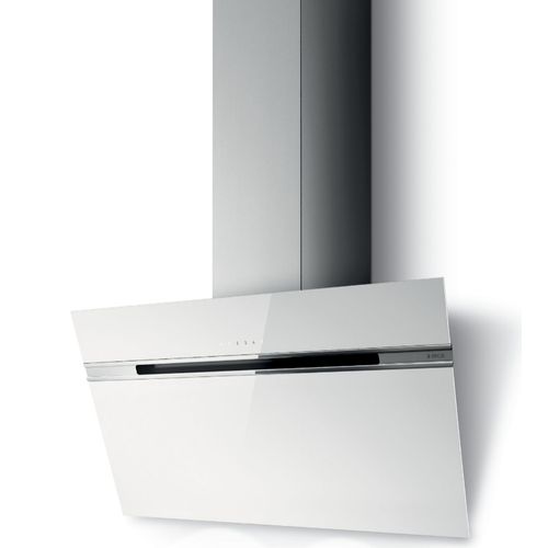 Hotte décorative ELICA STRIPE WH/A/90/LX 90cm blanc vue 3/4