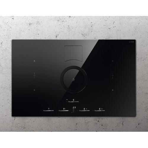 Table induction aspirante ELICA SWITCH GLOW BL/F/83