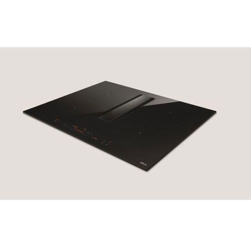 Table De Cuisson Induction 60 Cm Avec Hotte Intégrée, 4 Foyers, Verre Noir