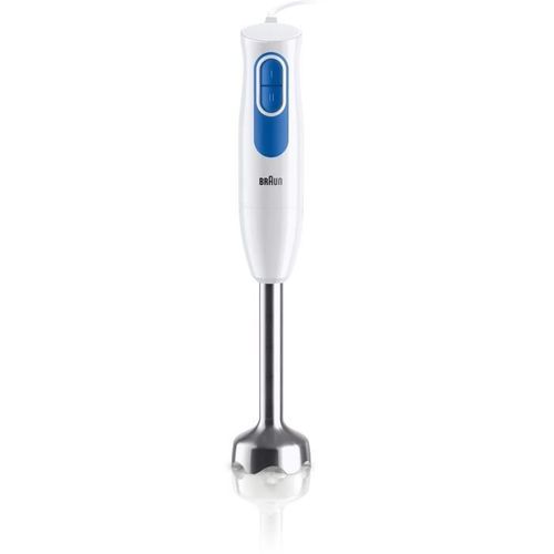 Pied Mixeur Braun Mq20.236m - Moteur 600 W - 2 Vitesses - Systeme Easytwist