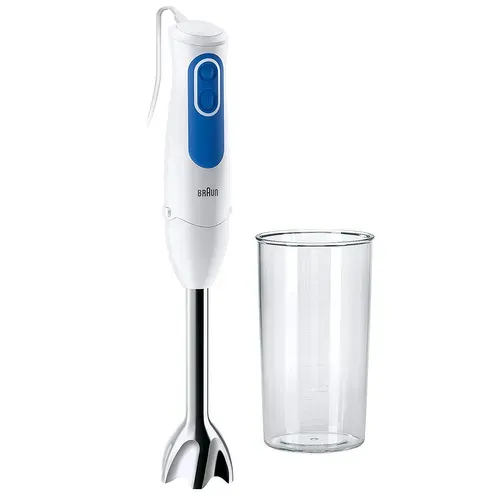 Mixeur Plongeant Mq3000wh Smoothie Plus - Pied Mixeur Blanc Et Bleu