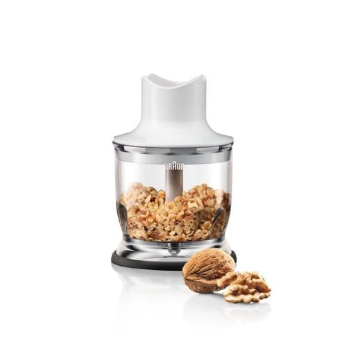 Pied Mixeur Mq3025wh Omelett - Multiquick 3 - 700watt - Technologie Powerbell Plus Et Splash Control
