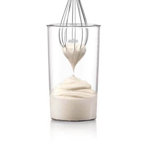 Pied Mixeur Mq3025wh Omelett - Multiquick 3 - 700watt - Technologie Powerbell Plus Et Splash Control