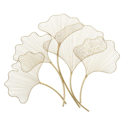 Décoration Murale En Métal "glamour" 79cm Or