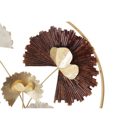 Décoration Murale Ronde En Métal "reddy" 61cm Multicolore